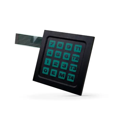 [72-050-1001] Teclado Troya III (paq. 10 pzs)