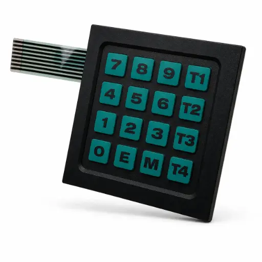 [72-050-1001] Teclado Troya III (paq. 10 pzs)
